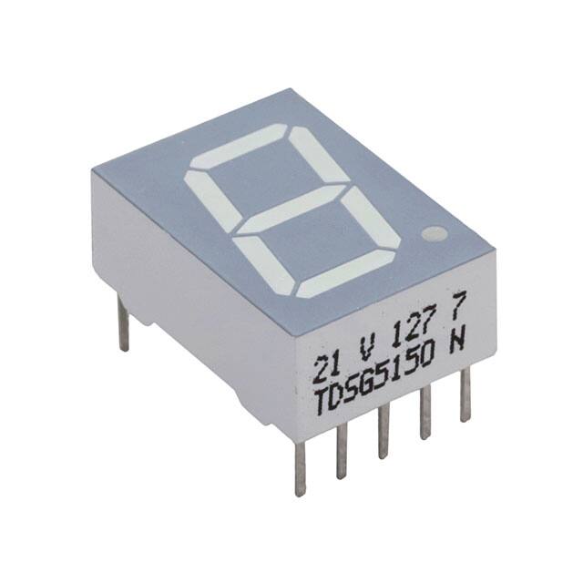 TDSG5160 Vishay Semiconductor Opto Division  Modules d'affichage - Caractères et chiffres à LED
